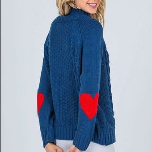 Sweaters - Heart Elbow Patch Sweater β€οΈπ Sweaters - Heart Elbow Patch Sweater β€οΈπ